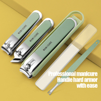 Ensemble de tondeuse Ail, portable, coupe des ongles à la maison, coupe-ongles, pinces à ongles, outils de soin des ongles, ongles inclinés, nail art