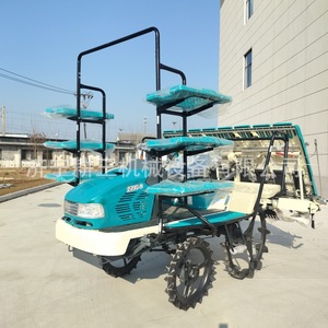 Repiqueuse de riz 8 rangs, moteur diesel, haute productivité, utilisation agricole sur le terrain - Product Image 1