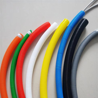 Machine d'extrusion automatique de protection de câbles électriques en tuyaux ondulés, compatible HDPE/XPS/LDPE/ABS/PET, haute productivité, avec plaques