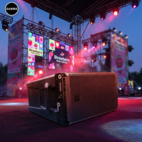 Speaker Line Array Aktif HDL 28-A Heavy Duty dengan Struktur Tahan Cuaca untuk Acara Live Skala Besar di Luar Ruangan