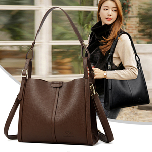 Nuevas Bolsas de Mensajero de Alta Calidad para Mujer, Bolsos de Mano de Cuero PU, Bolsos Cruzados, Bolsos de Hombro de Diseñador para Mujer, Bolsos Tote con Asa Superior - Product Image 2