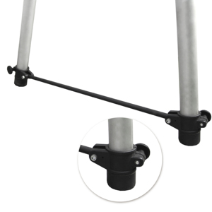 Support de clavier DJ à 3 niveaux CNBear K-709 entièrement réglable en hauteur, en aluminium anodisé et en plastique, fabriqué à Taïwan - Product Image 6