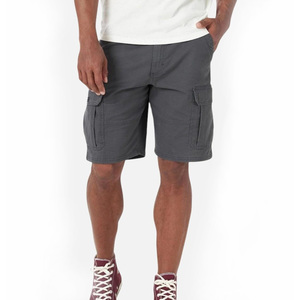 Shorts cargo homme coupe moderne, jambe légèrement fuselée, design de poches minimaliste, tissu Oxford, séchage rapide, écologique, longueur genou - Product Image 2