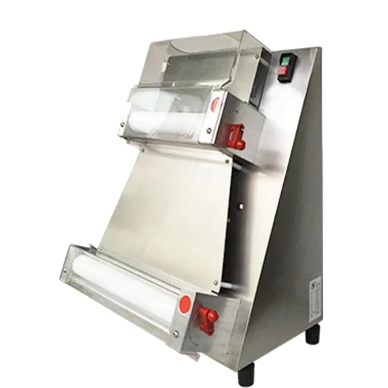 DR-1VE đầu bếp prosentials 16inch công nghiệp bánh pizza bột sheeter bột Con lăn máy cho thương mại hoặc homeuse, lối vào dọc