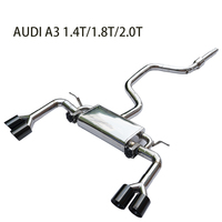 Silencieux d'échappement en acier inoxydable 304 de haute qualité pour Audi A3 1.4T nouveau système d'échappement d'état