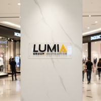 Nouvelles lettres 3D en acier inoxydable non lumineuses de haute qualité pour enseignes de magasin et panneaux d'affichage de logo commercial