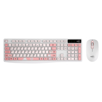 Mini clavier et souris de dessin animé personnalisés pour filles ensemble clavier et souris sans fil