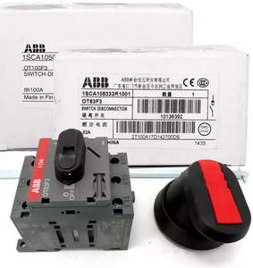 A-BB OT63F3 (1SCA105332R1001) Interrupteur-sectionneur tripolaire à commande frontale, 63A AC-21/22/23, 750V AC, IP20, Montage sur rail DIN/sur base - Product Image 6