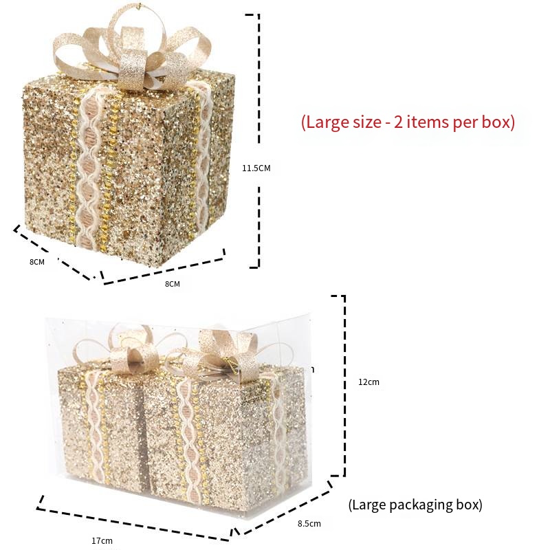 Lot de 2 Lace Large Champagne