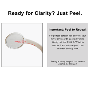 OEM Set Keluarga 5 Warna Cermin Mulut LED Alat Inspeksi Mulut Anti Kabut untuk Kebersihan Rumah - Product Image 6