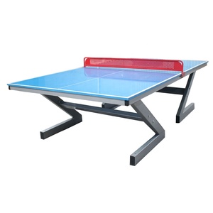 Table de <span class=keywords><strong>ping</strong></span>-<span class=keywords><strong>pong</strong></span> de qualité supérieure pour l'extérieur, plateau en fibre de verre de 18 mm, équipement de fitness extérieur - Product Image 1