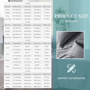 Nhà Sản Xuất Tốt Nhất Bán Giá Rẻ 4 Miếng Mềm Tấm Ga Trải Giường Bộ Đồ Giường Đặt Rắn <span class=keywords><strong>Grey</strong></span> Sợi Nhỏ Bedsheet Bộ - Product Image 6