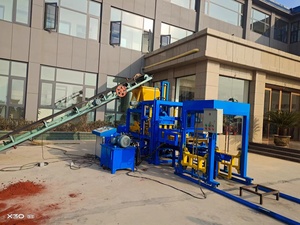 ตู้ควบคุม PLC 5-15เครื่องทำอิฐเครื่องขึ้นรูปซีเมนต์ให้ผลผลิตสูงอัตโนมัติเต็มรูปแบบ - Product Image 2