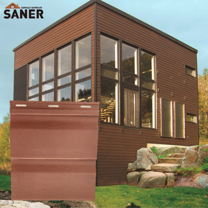 Paneles de pared de revestimiento de <span class=keywords><strong>vinilo</strong></span> de PVC de alta calidad, decoración de pared <span class=keywords><strong>exterior</strong></span>, revestimiento similar a la madera, resistente a los rayos UV para EE. UU. África América - Product Image 6