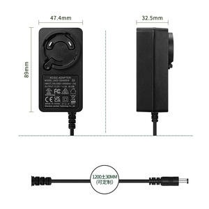 12V 4A 24V 2A <b>Power</b> <b>Adapter</b> With Interchangeable Plugs Us Eu Uk Au Jp 3C Certified - Product Image 2