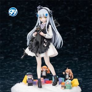 Model patung kucing hitam hadiah HK416 garis depan anak perempuan Model koleksi kotak - Product Image 2