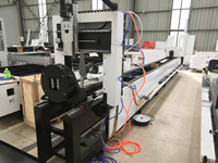 Harga Mesin Pemotong Pipa Laser Fiber CNC untuk Logam Aluminium Jinan YIHAI dengan Sumber Laser dan Pengontrol Berdaya Tinggi