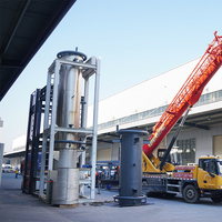 Machine à glace tubulaire à ammoniac Icemedal de 100 tonnes avec compresseur, pompe et moteur, haute efficacité, usine de glace comestible