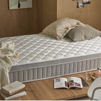 Matelas enroulable en boîte, mousse à mémoire de forme compressée, hybride à ressorts ensachés, réduit les frais de transport de 70 %, vente en gros
