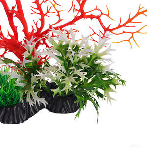 Tangki ikan simulasi tanaman akuatik cabang karang bawah air pemandangan dunia pohon karang palsu - Product Image 4