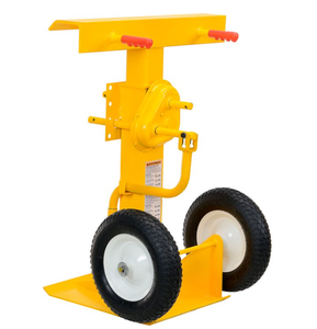 Handkurbel-Stützfuß für Anhänger mit 104 cm bis 140 cm Höhenbereich und 45.359 kg statischer Tragfähigkeit, Anhänger-Stabilisierungsstütze - Product Image 3
