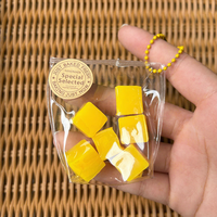 Superzachte mini fruit speelgoedjes, zacht siliconen, grappig kneedbaar, creatieve simulatievorm, handgemaakt, langzaam terugverend speelgoed voor jongens en meisjes