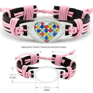 Groothandel San Francisco 49ers Echt Lederen Geweven Armband 32nfl Voetbalteam Souvenir Of Cadeau Voor Sportfans - Product Image 5