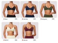 Pakaian Olahraga Wanita 2 Potong Bahan Spandex/Nylon, Bernapas, Anti Kusut, Menyerap Keringat, Kerah Bulat, Lengan Pendek