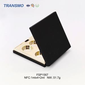 Paleta de Sombras de Ojos Cosmética Vacía al por Mayor de 1ml*4+2ml con Espejo y Embalaje de Rubor en Cajas de Plástico - Product Image 6