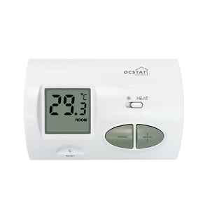 <span class=keywords><strong>Thermostat</strong></span> de maison de batterie de chauffage de système de CVC non programmable filaire facile à utiliser 230V pour chaudière à <span class=keywords><strong>gaz</strong></span> - Product Image 1