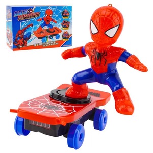 Figurines de héros <span class=keywords><strong>Spiderman</strong></span> en PVC de haute qualité, personnalisées, miniatures, 3D, dessin animé, avec des capacités uniques de danse et de chant - Product Image 5
