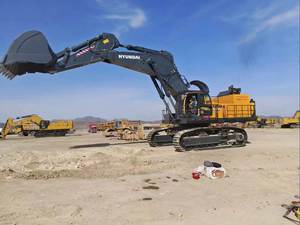 Nueva Excavadora Minera Hyundai HX1250A de 125 Toneladas, Excavadora de Orugas de Uso Pesado con Motor Cummins QSK23, Máquina para Canteras a Gran Escala Lista para Usar - Product Image 3