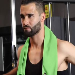 1 pièce Serviette de plage en microfibre à séchage rapide - Ultra-absorbante, légère et portable, sans sable, toutes saisons, idéale pour le yoga et le fitness - Product Image 2