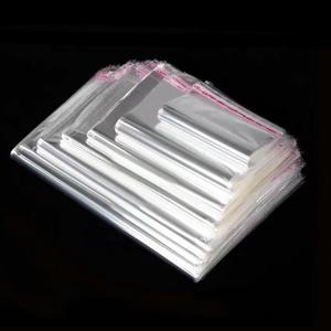 Sacs OPP transparents en cellophane personnalisables de 1,5 mil avec logo, adhésifs, pour emballage de chaussettes, vêtements et fourrures - Product Image 3