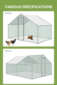 Açık tavuk kümesi açık egzersiz tavuk kafesi/tavuk kalemleri/tavuk koşusu kümesinde yürümek - Product Image 6