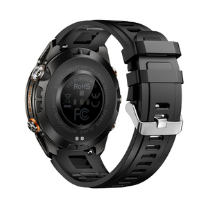 <span class=keywords><strong>Reloj</strong></span> <span class=keywords><strong>Inteligente</strong></span> Deportivo KT80 para <span class=keywords><strong>Hombre</strong></span>, Metálico, para Exteriores, <span class=keywords><strong>Precio</strong></span> de Fábrica 2025, Asistente de Voz con IA, Monitor de Ritmo Cardíaco, Llamadas, Rastreador de Actividad Física - Product Image 5
