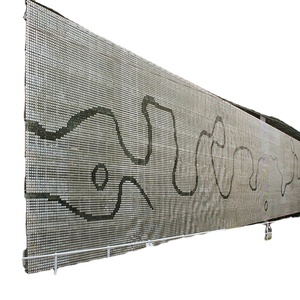 Tấm Chắn Hàng Rào Nhôm Cửa Sổ Trang Trí Ngoại Thất Tấm Chắn Gió Gắn Tường - Product Image 2