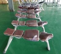 Banc plat multifonctionnel de gym ASM-T1032, banc plat de haute qualité pour l'amélioration musculaire, produit de sport et de divertissement