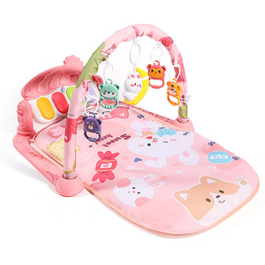 Tappetino da Gioco per Neonati con Pianoforte <span class=keywords><strong>Rosa</strong></span>, Tappeto Musicale Interattivo per Neonati e Bambini - Product Image 1