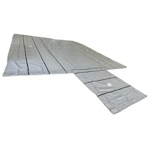 Equipo de lona de Pvc para remolque, buen rendimiento de protección solar, bolsa de lona de Pvc, Serie de tienda de lona recubierta de Pvc