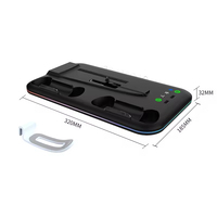 Support vertical multifonctionnel HBP-607 pour console PS5 Pro, chargeur, ventilateur de refroidissement pour PS5 Slim