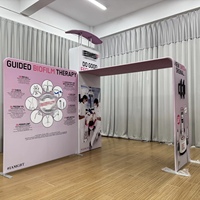 Stand d'exposition modulaire pliable en aluminium, taille extensible, montage facile, 10x10, stand de salon professionnel