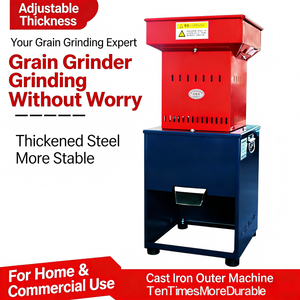 מטחנת דגנים חשמלית ניידת בעלת יעילות גבוהה, מטחנת תירס מיני, מטחנת קמח נירוסטה לחיטה וסויה - Product Image 6