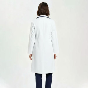 Bán Buôn Tùy Chỉnh Bệnh Viện Bác Sĩ Y Tá Trắng Áo Khoác Phòng Thí Nghiệm Y Tế Đồng Phục Hóa Học Dược Áo Khoác Phòng Thí Nghiệm - Product Image 3