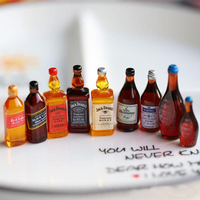 Miniatures de supermarché 3D simulées, aliments en conserve, écologiques, peintes à la main, ensemble de jouets de cuisine DIY, artisanat en résine pour jeu de rôle des enfants