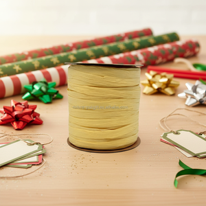 Pita Dekoratif Nature-pak OEM, Tali Rafia Kertas Berwarna-warni untuk Merajut, Merenda, dan Dekorasi Hadiah - Product Image 3