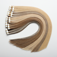 Extensions de cheveux en gros, qualité usine, 100% cheveux humains Remy, cuticules alignées, double épaisseur, cheveux européens, mèches naturelles
