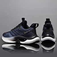 Baskets de sport décontractées de luxe pour hommes et femmes, rehaussantes, souples, respirantes, à lacets, printemps-été