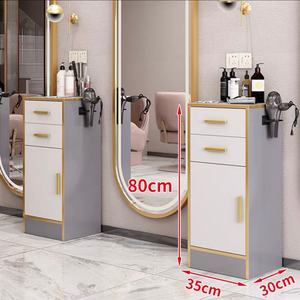 Barbershop Tool Cabinet <b>Hair</b> Salon Special Tool Table Beauty Salon Drawer Type Shelf Cabinet - Product Image 3