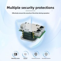 Controlador de Motor Paso a Paso con Bus EtherCAT de Circuito Abierto Eip EDM-QM01A, 16 E/S, 220V, Memoria de Datos, Compatible con Programación PLC, Automatización Industrial